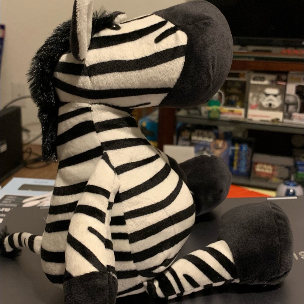 (2/$7) Zebra plush